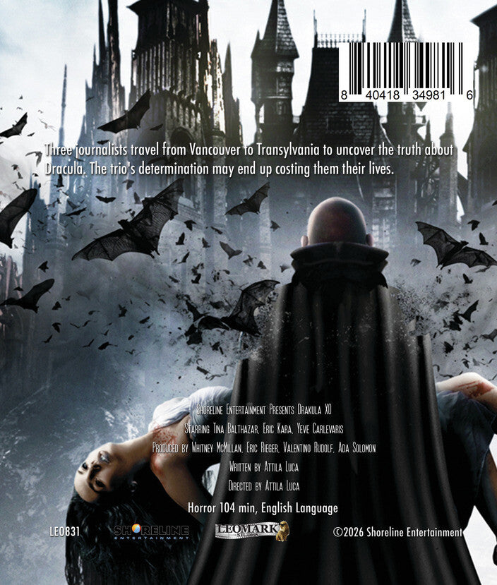 Drakula XO [Blu-ray] - Back Panel - 