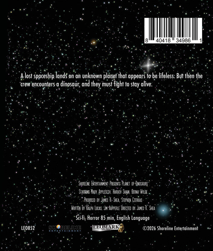 Planet of Dinosaurs [Blu-ray] - Back Panel - 