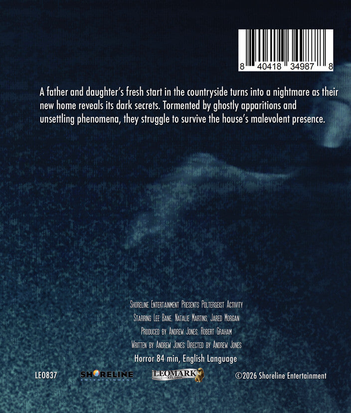 Poltergeist Activity [Blu-ray] - Back Panel - 