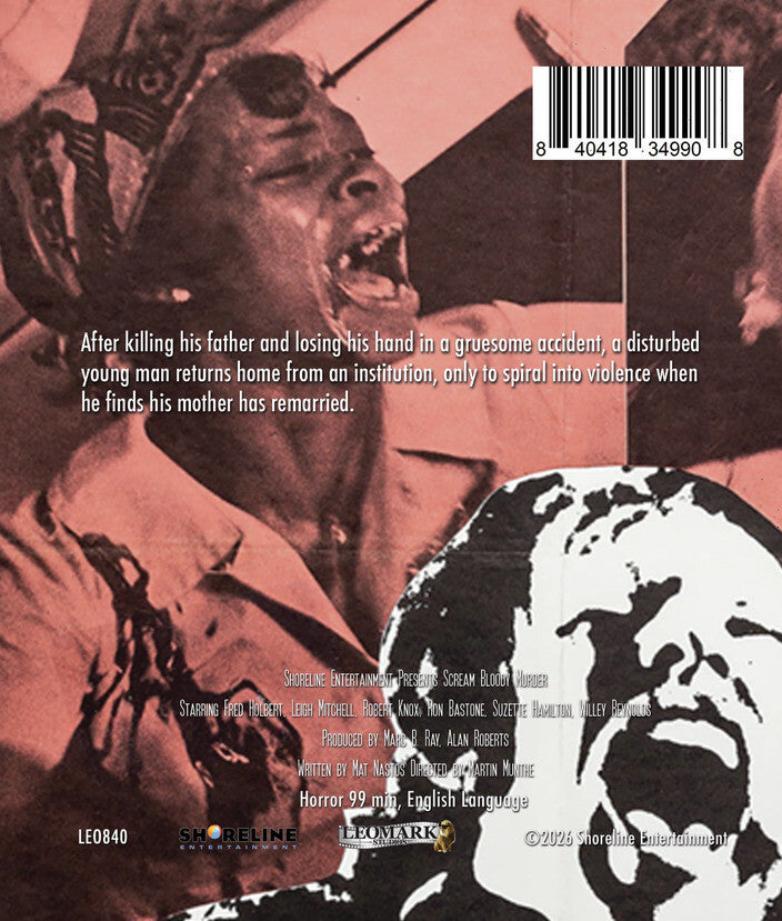 Scream Bloody Murder [Blu-ray] - Back Panel - 