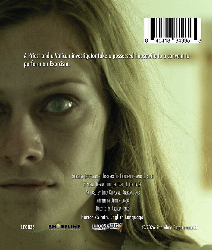 The Exorcism of Anna Ecklund [Blu-ray] - Back Panel - 