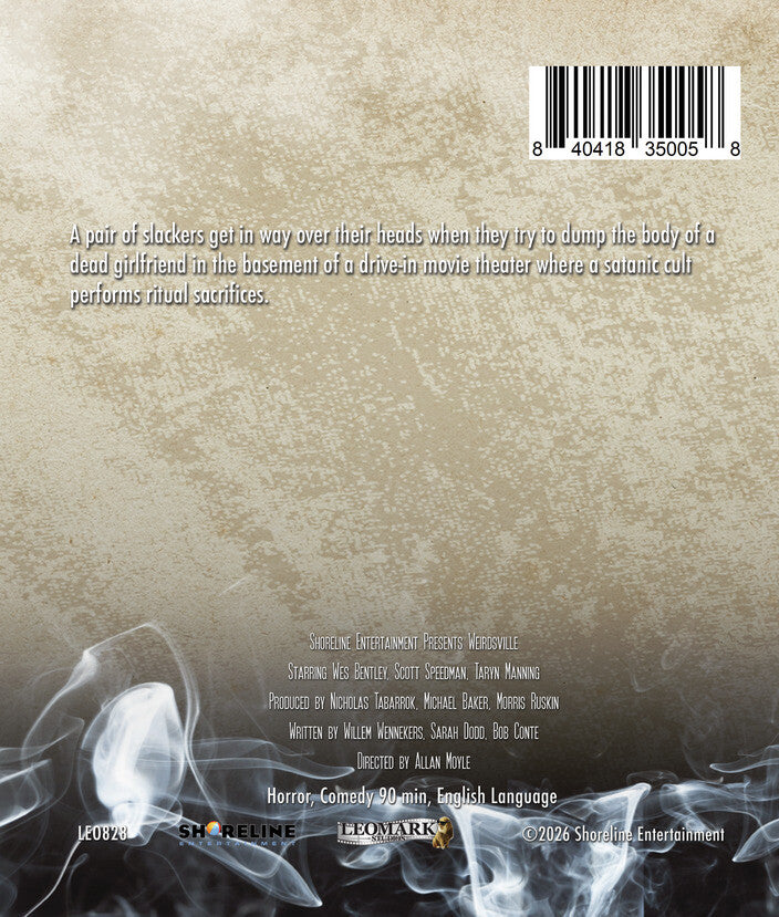 Weirdsville [Blu-ray] - Back Panel - 