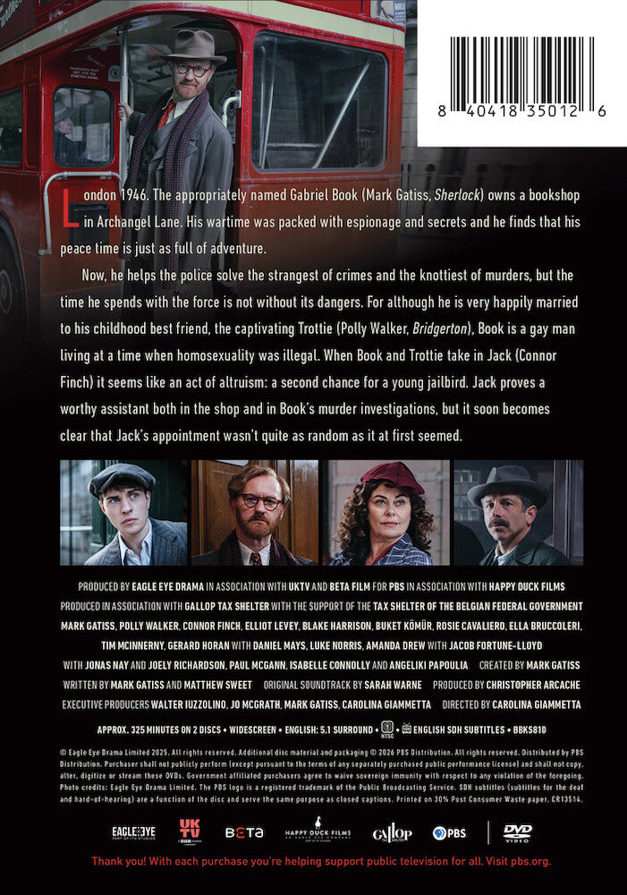 Bookish Season 1 - Back Panel - 