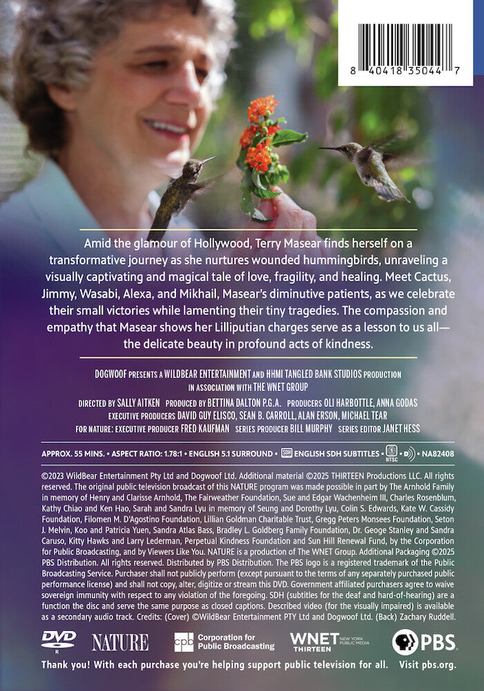 Nature: Hummingbirds of Hollywood - Back Panel - 