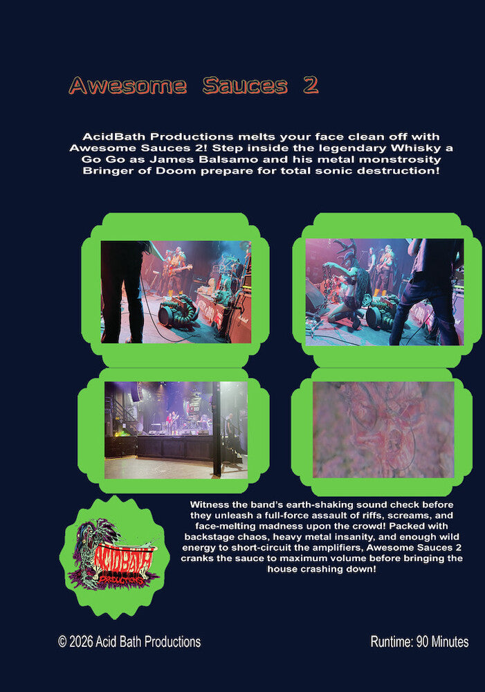 Awesome Sauces 2 - Back Panel - 