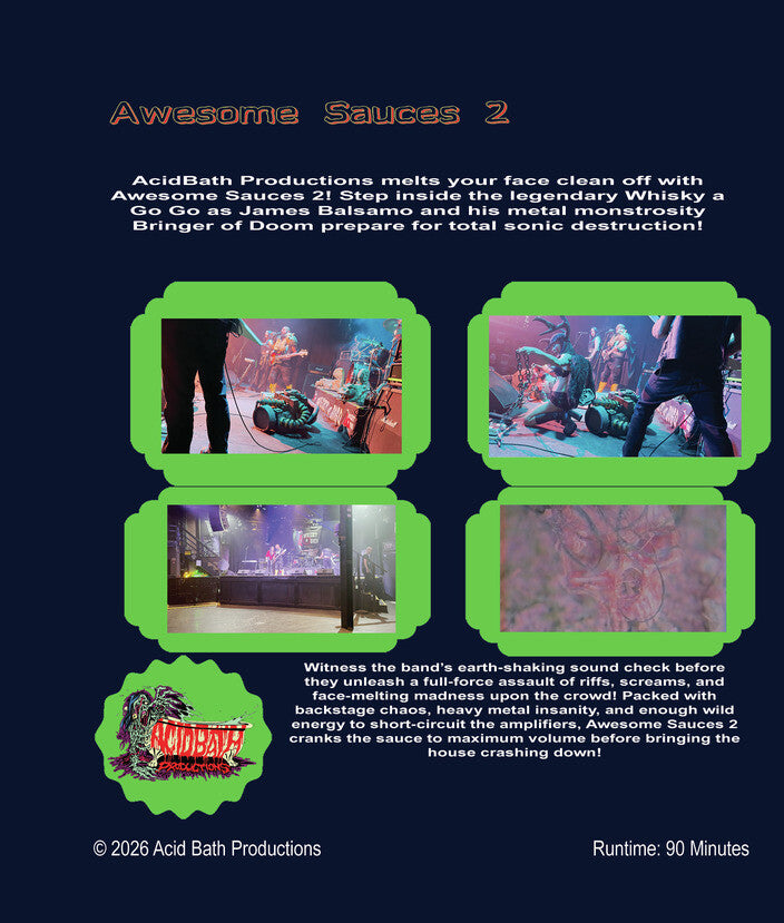 Awesome Sauces 2 [Blu-ray] - Back Panel - 