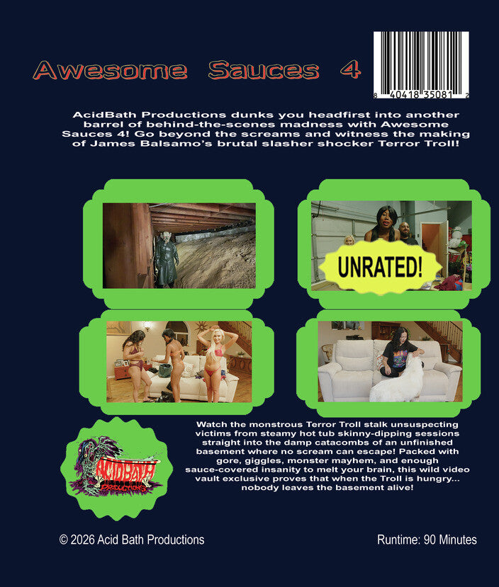 Awesome Sauces 4 [Blu-ray] - Back Panel - 