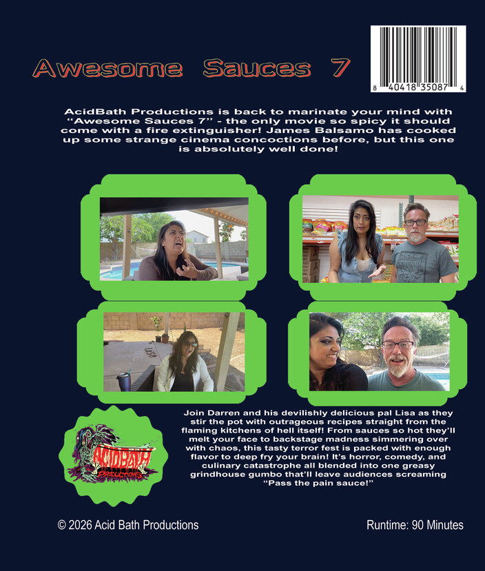 Awesome Sauces 7 [Blu-ray] - Back Panel - 