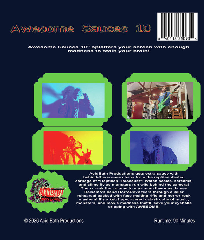 Awesome Sauces 10 [Blu-ray] - Back Panel - 