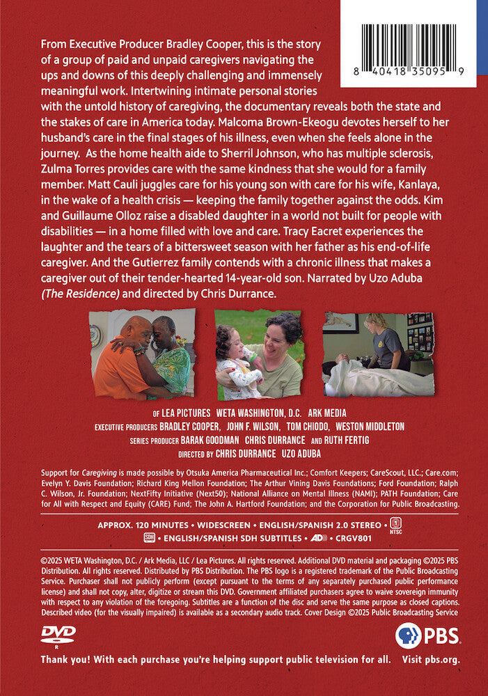 Caregiving - Back Panel - 