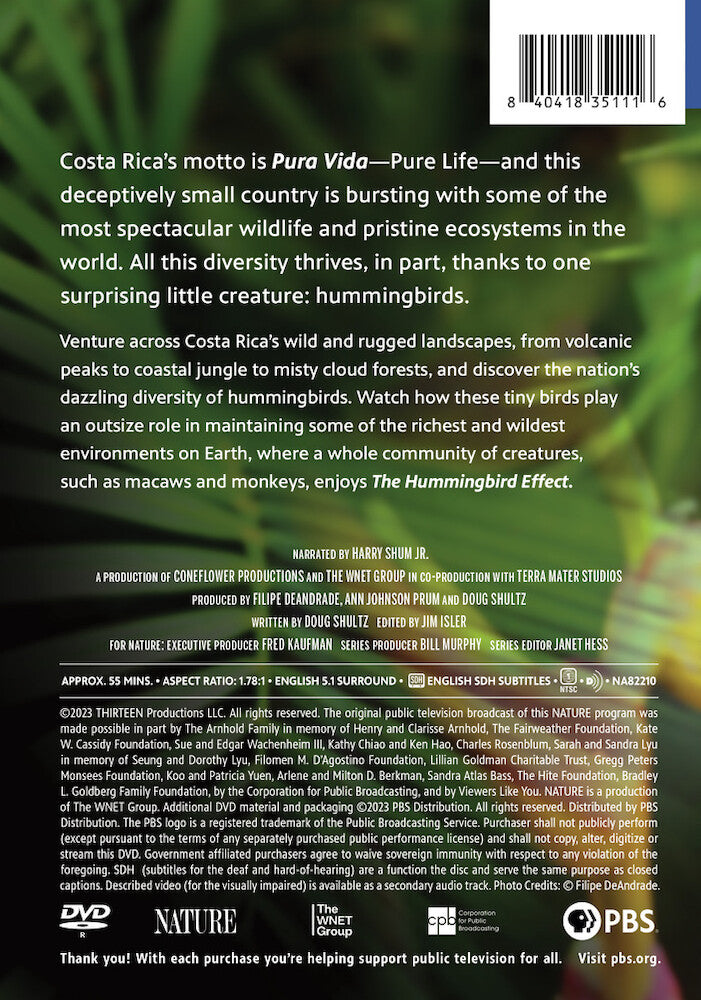 Nature: The Hummingbird Effect - Back Panel - 