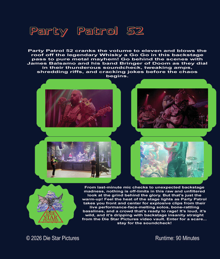 Party Patrol 52 [Blu-ray] - Back Panel - 