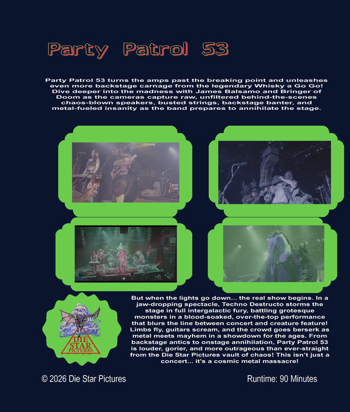 Party Patrol 53 [Blu-ray] - Back Panel - 