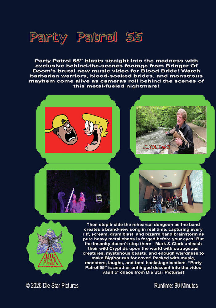 Party Patrol 55 - Back Panel - 