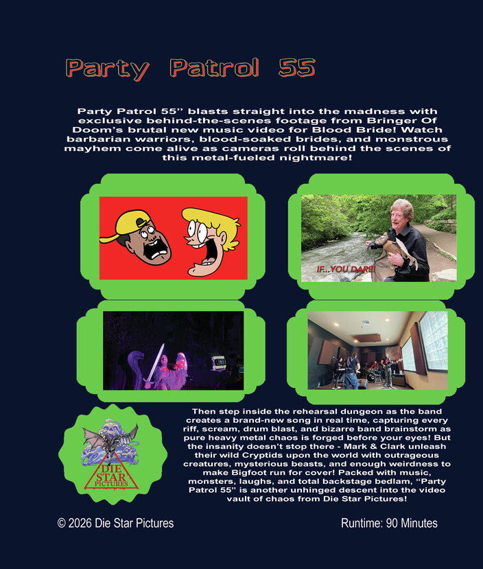 Party Patrol 55 [Blu-ray] - Back Panel - 