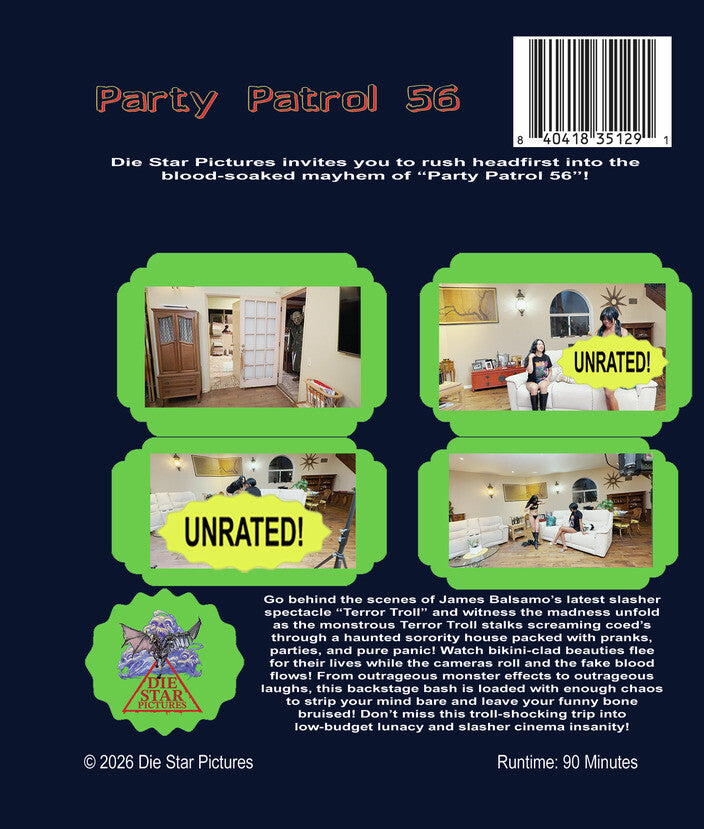 Party Patrol 56 [Blu-ray] - Back Panel - 