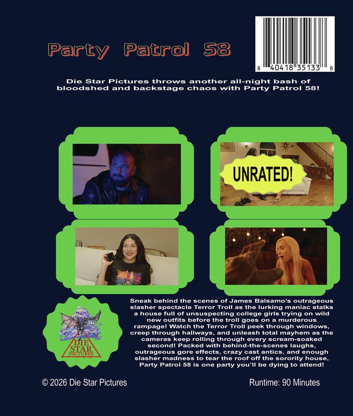 Party Patrol 58 [Blu-ray] - Back Panel - 