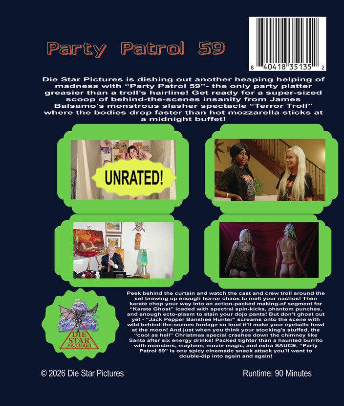Party Patrol 59 [Blu-ray] - Back Panel - 