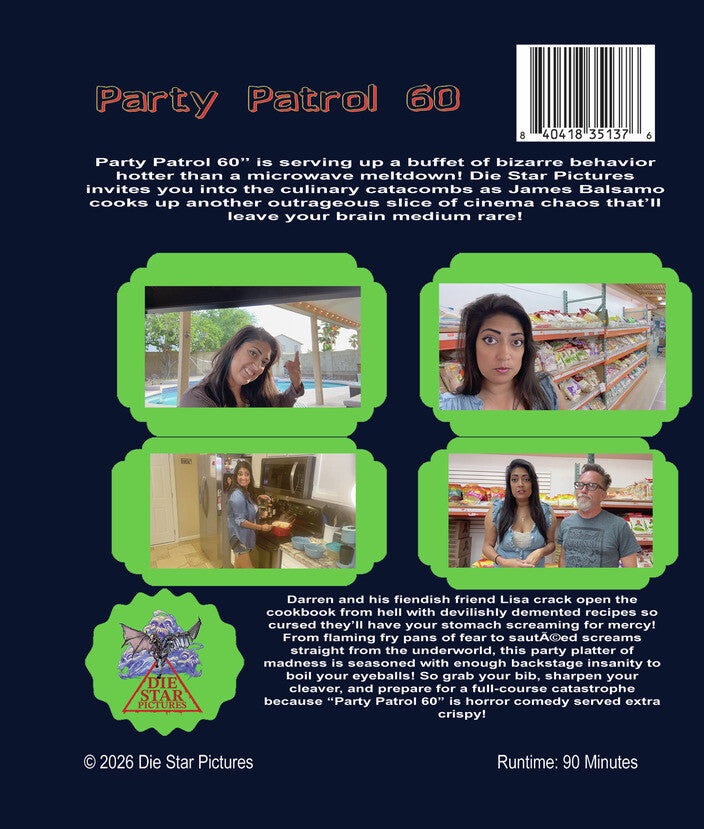 Party Patrol 60 [Blu-ray] - Back Panel - 