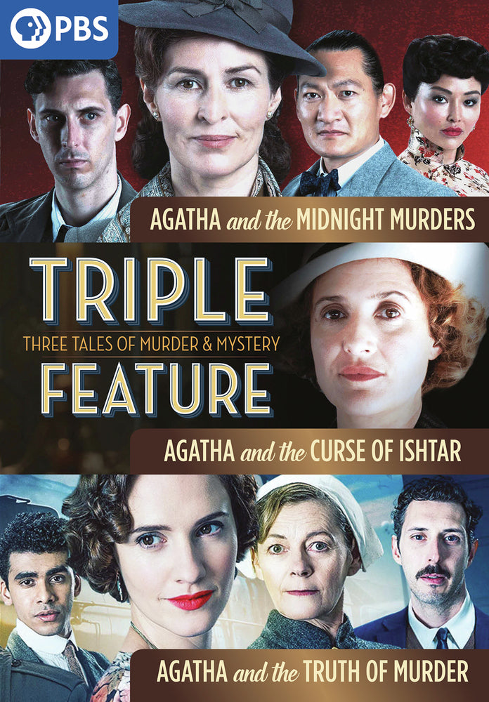 Triple Feature: Agatha and the Truth of Murder - Agatha and the Curse of Ishtar - Agatha and the Midnight Murders - 