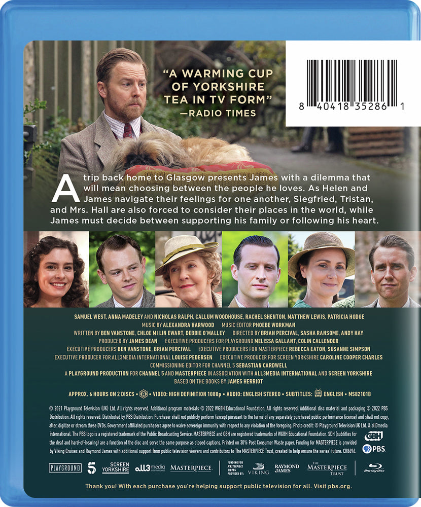 Masterpiece: All Creatures Great and Small Season 2 - Back Panel - 