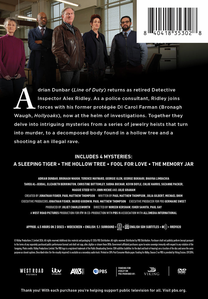 Ridley Season 2 - Back Panel - 