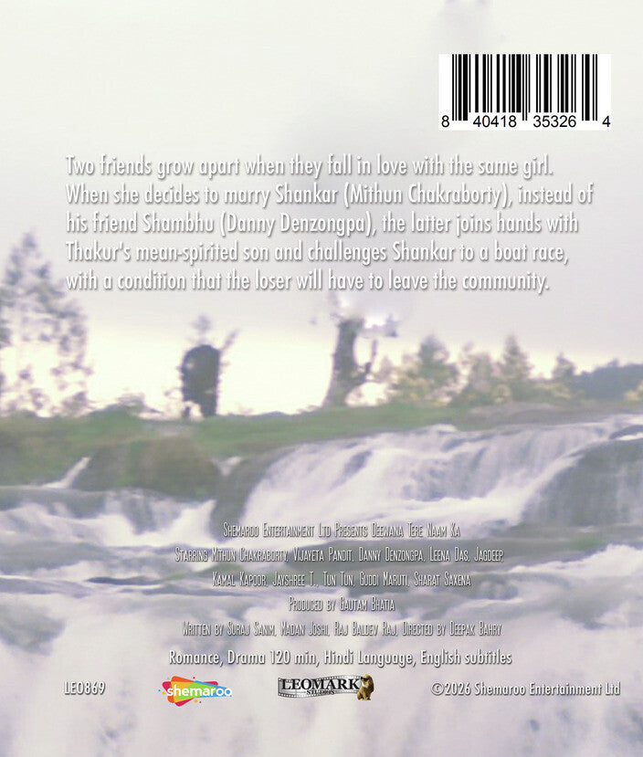 Deewana Tere Naam Ka [Blu-ray] - Back Panel - 