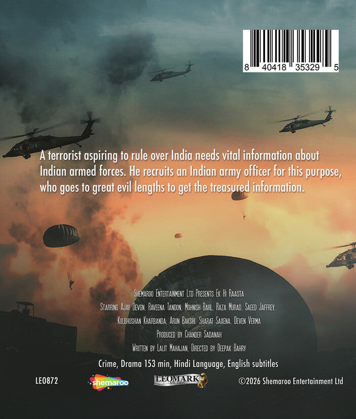 Ek Hi Raasta [Blu-ray] - Back Panel - 