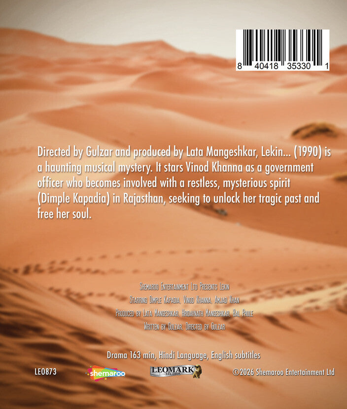 Lekin [Blu-ray] - Back Panel - 
