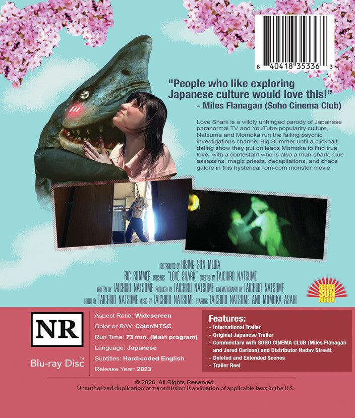 Love Shark [Blu-ray] - Back Panel - 