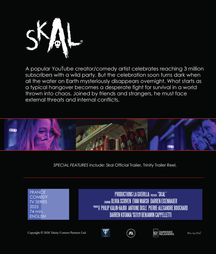 Skal [Blu-ray] - Back Panel - 
