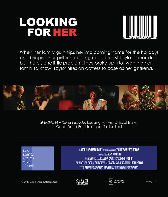 Looking for Her [Blu-ray] - Back Panel - 
