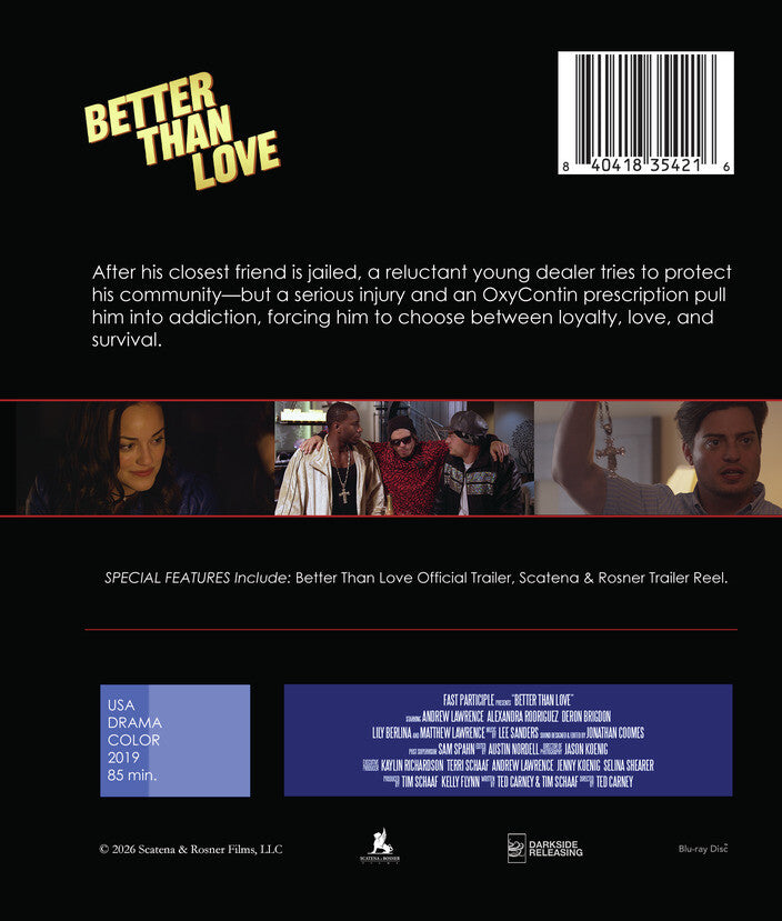 Better Than Love [Blu-ray] - Back Panel - 