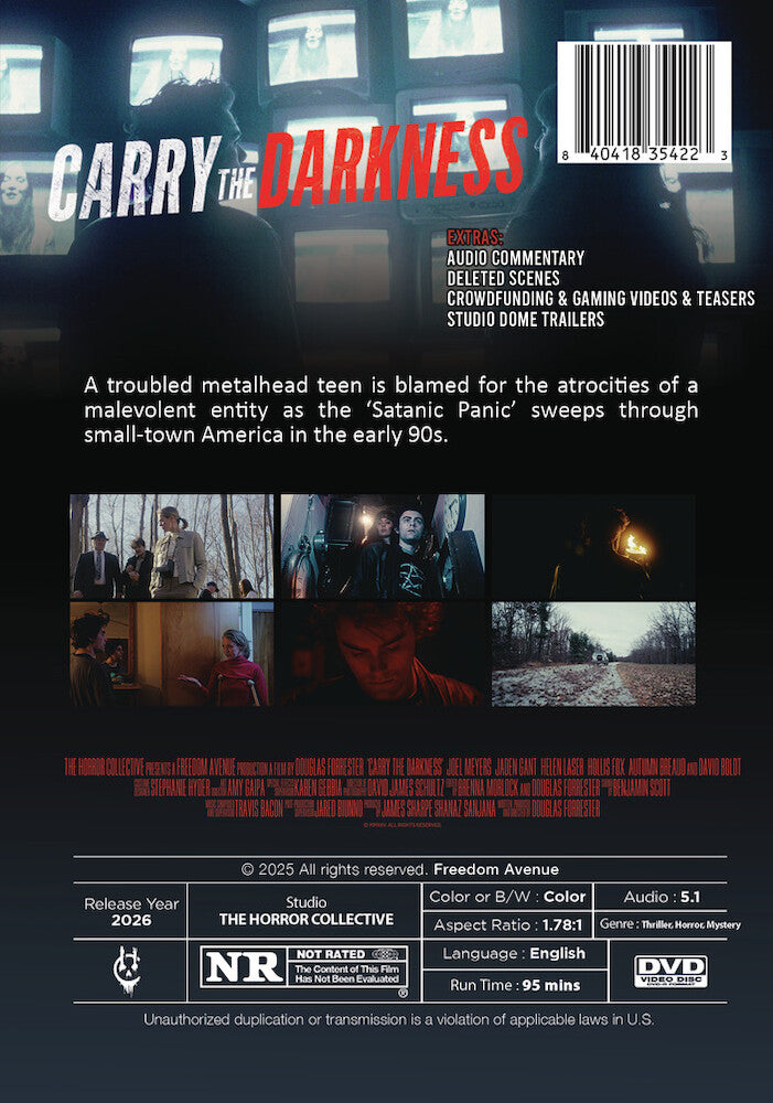 Carry the Darkness - Back Panel - 