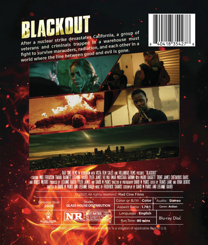 Blackout [Blu-ray] - Back Panel - 
