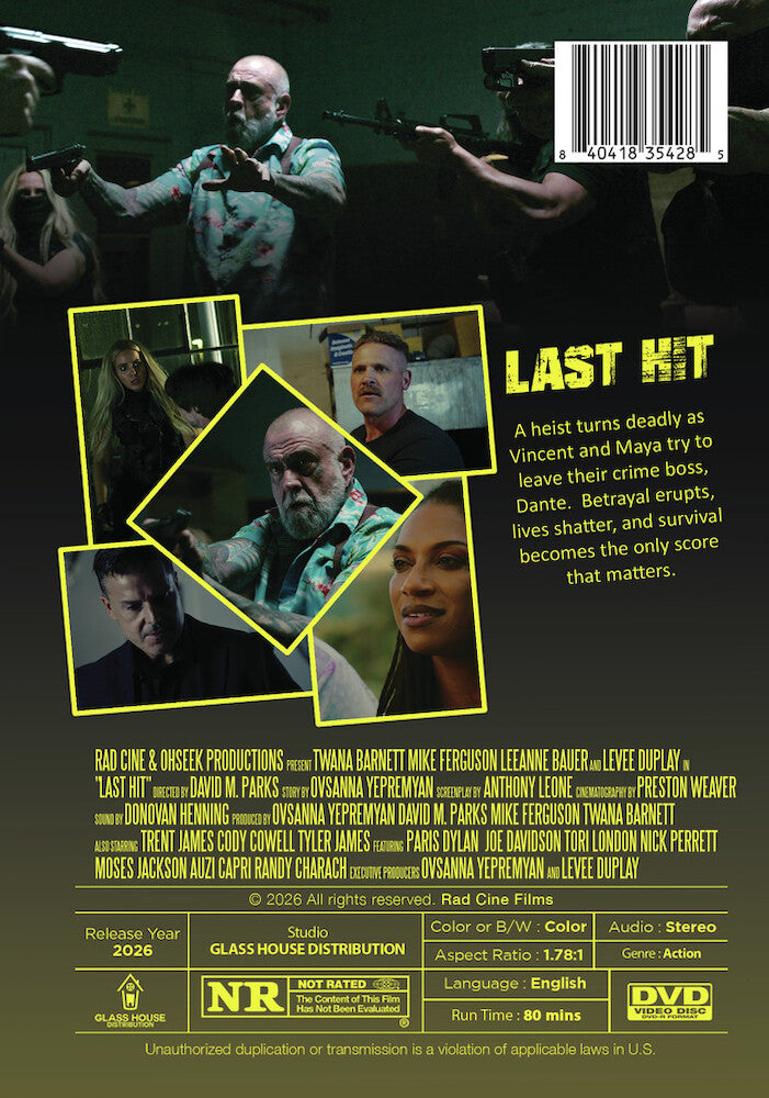 Last Hit - Back Panel - 