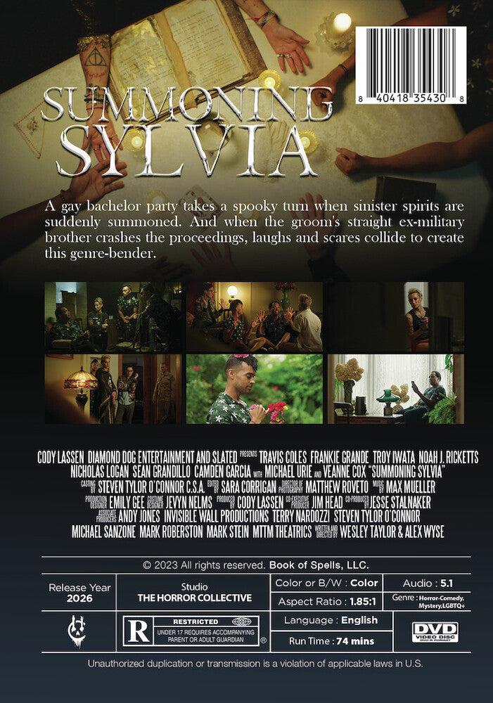 Summoning Sylvia - Back Panel - 