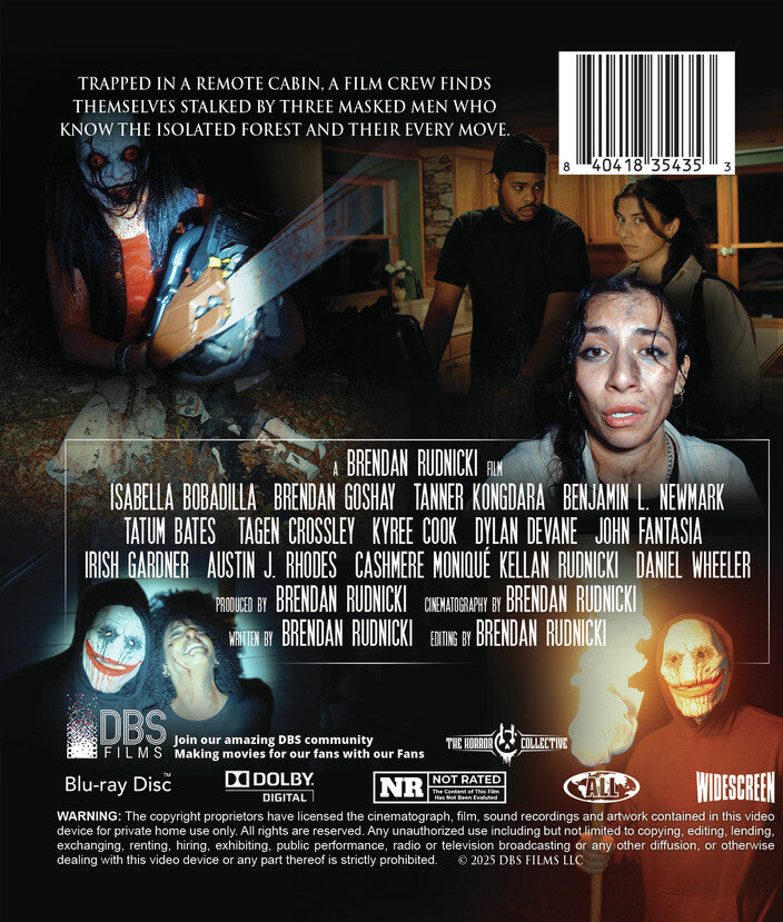 The Last Cabin [Blu-ray] - Back Panel - 