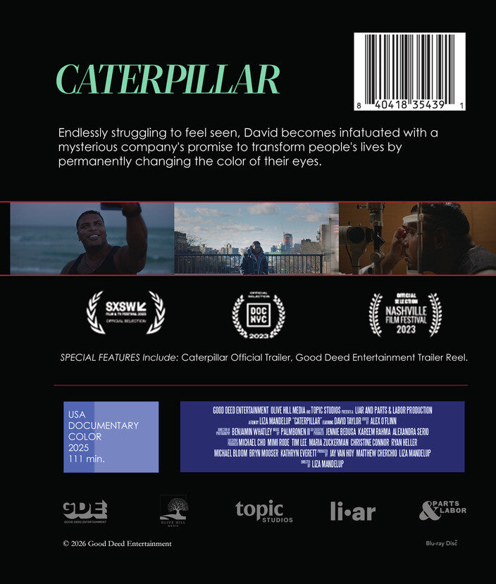 Caterpillar [Blu-ray] - Back Panel - 