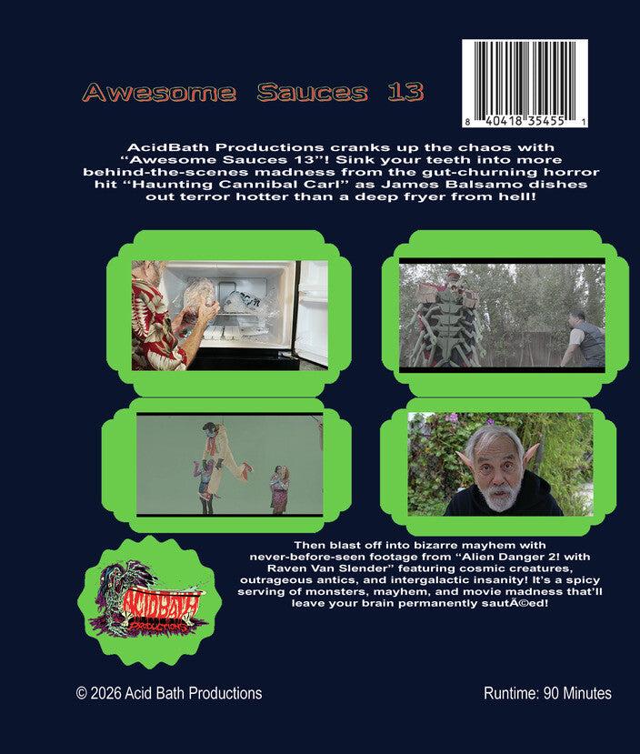 Awesome Sauces 13 [Blu-ray] - Back Panel - 