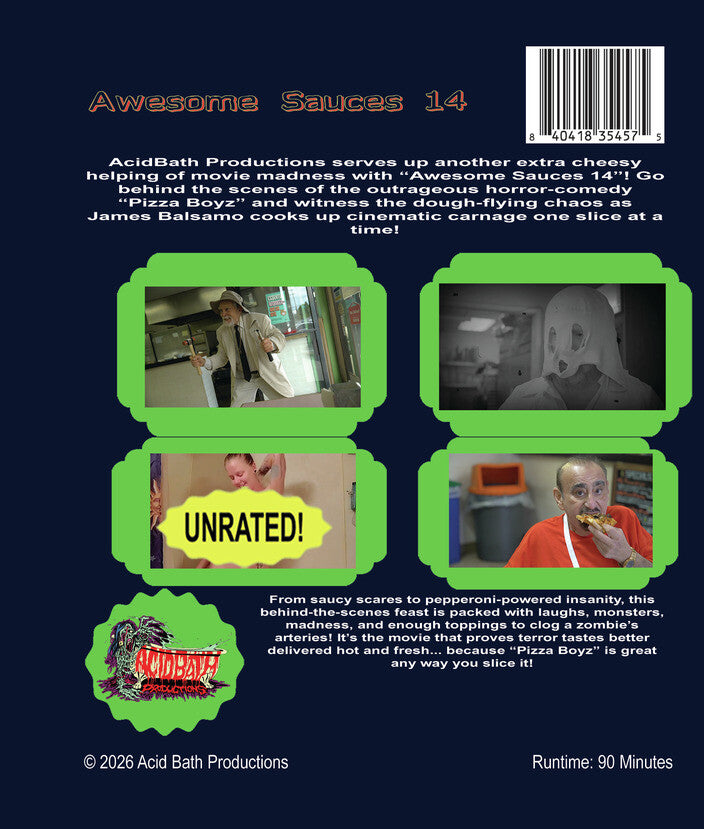 Awesome Sauces 14 [Blu-ray] - Back Panel - 