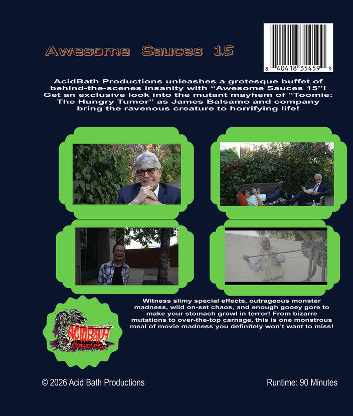 Awesome Sauces 15 [Blu-ray] - Back Panel - 