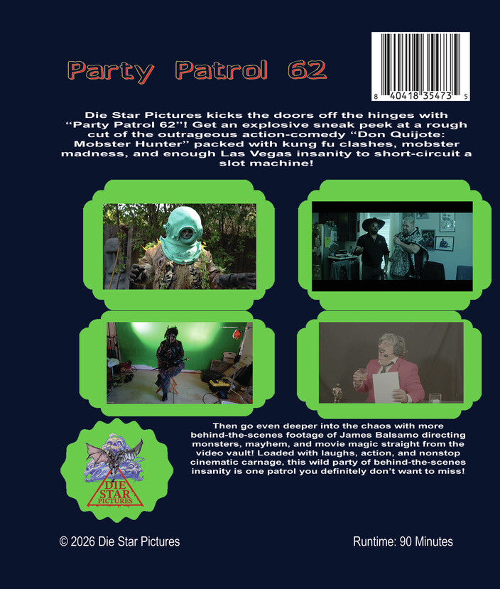 Party Patrol 62 [Blu-ray] - Back Panel - 