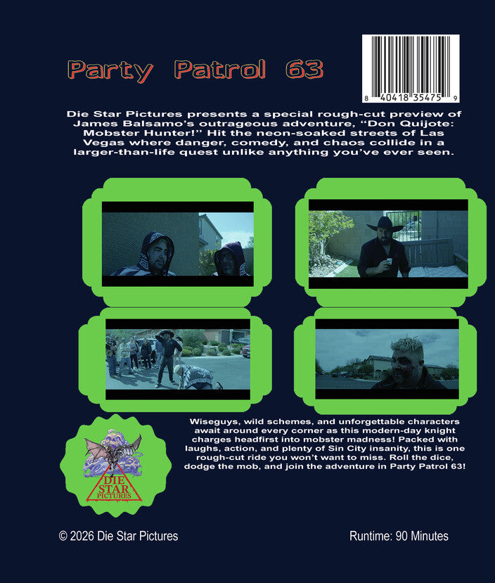 Party Patrol 63 [Blu-ray] - Back Panel - 