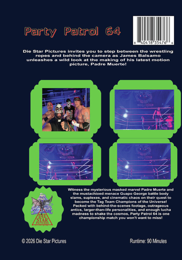 Party Patrol 64 - Back Panel - 