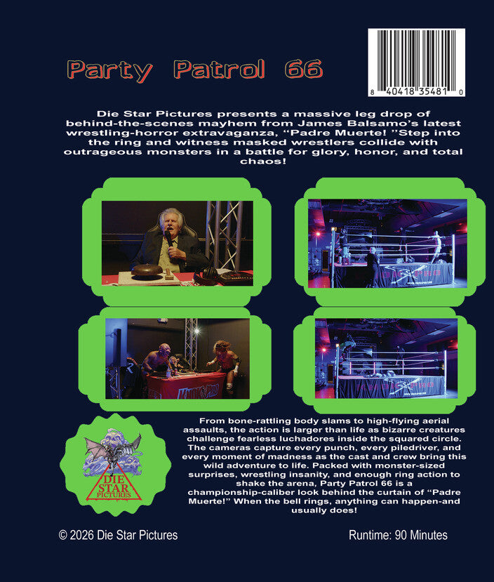 Party Patrol 66 [Blu-ray] - Back Panel - 