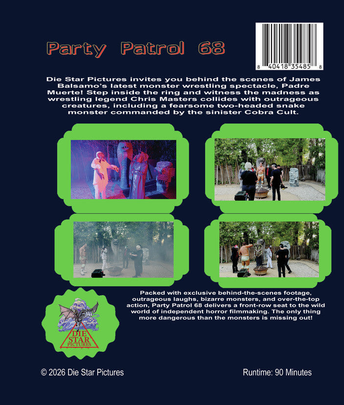 Party Patrol 68 [Blu-ray] - Back Panel - 