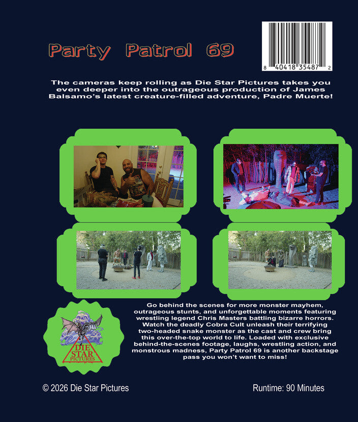 Party Patrol 69 [Blu-ray] - Back Panel - 