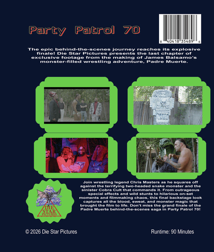 Party Patrol 70 [Blu-ray] - Back Panel - 