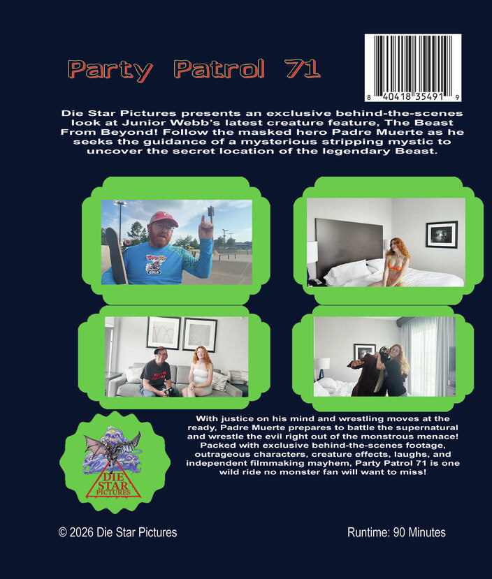 Party Patrol 71 [Blu-ray] - Back Panel - 